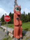 Totem at Road Corner, Ketchikan Alaska